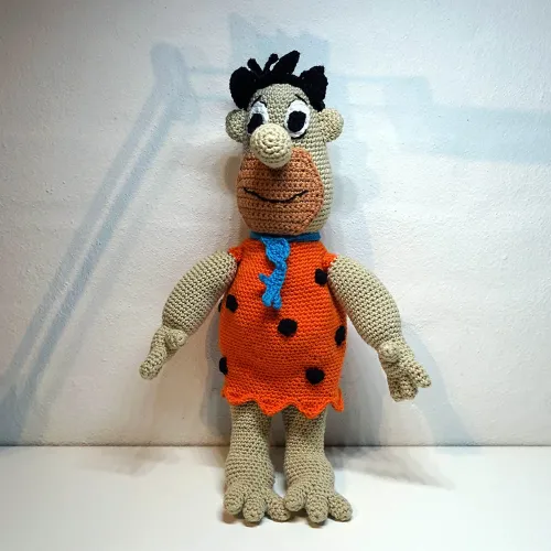 Hæklet Fred Flintstone