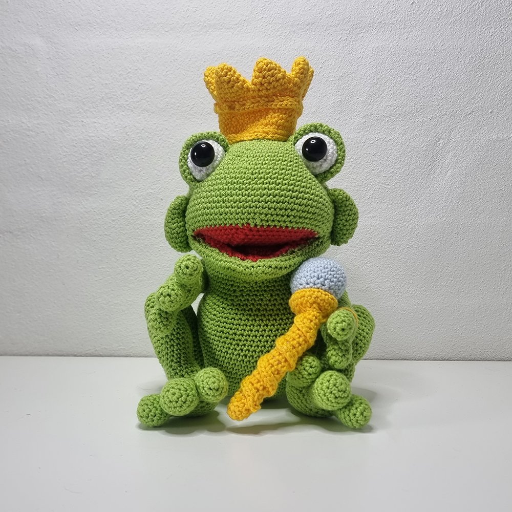 Hæklet Frode Frø | 100% bomuld