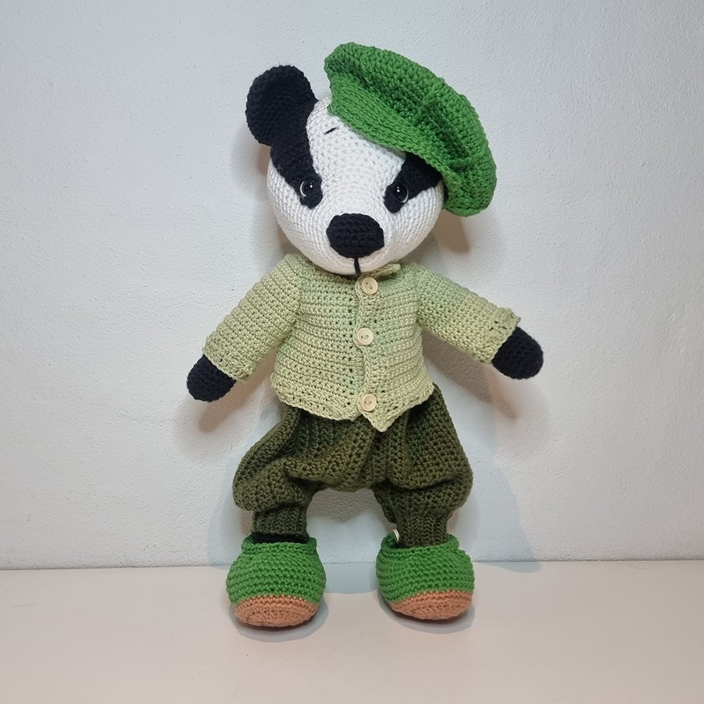 Geo Hæklet Grævling