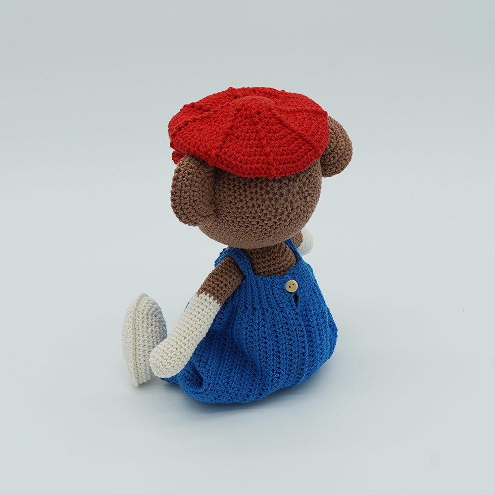 Hæklet Abe Konrad - Billede 5