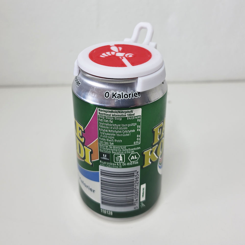 Hvepsebeskyttelse til sodavand og Øldåser