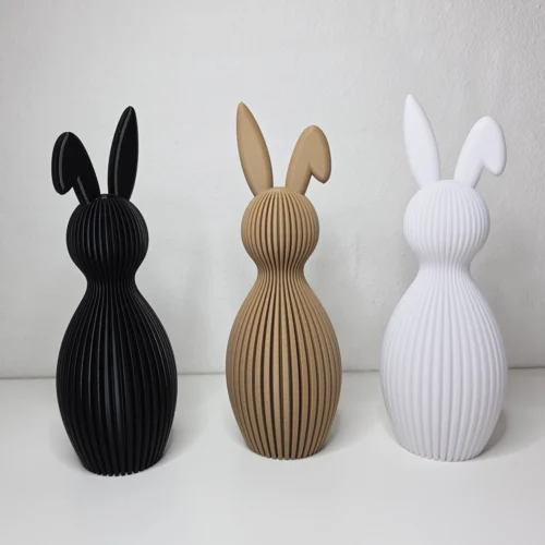 Påskehare med bukket øre 3D Print