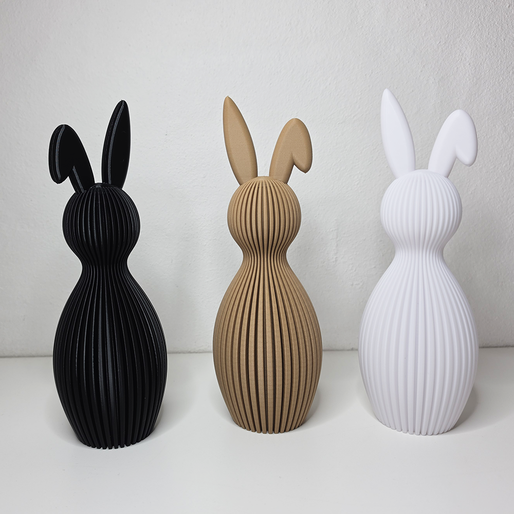 Påskehare med bukket øre 3D Print