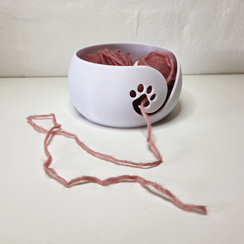 Garnskål i 3D Print